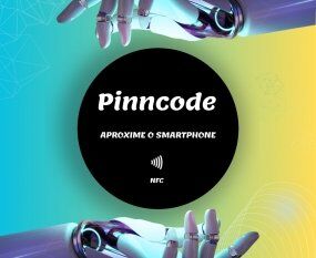 Tag Ultra fina Pinncode Preto
